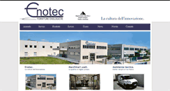 Desktop Screenshot of enotec.it